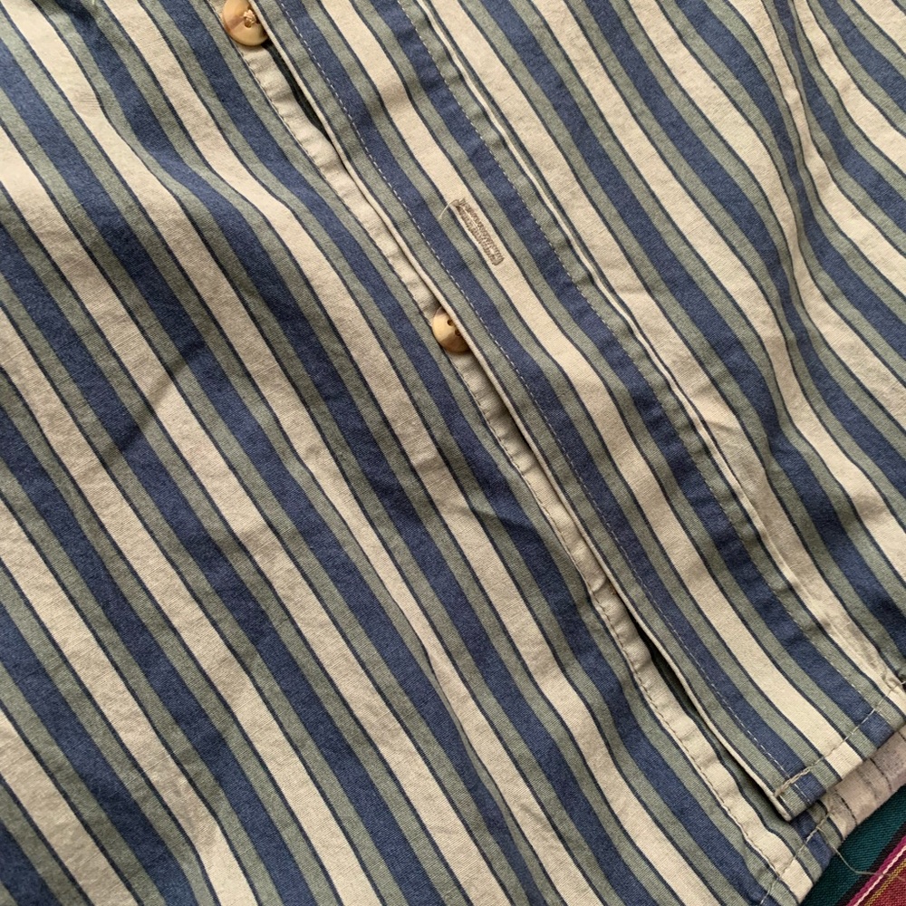 Stripped Natural Issue Button-up - Picture 4 of 9